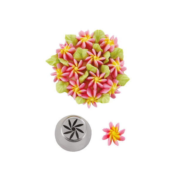 Blomster tyl - Pinwheel