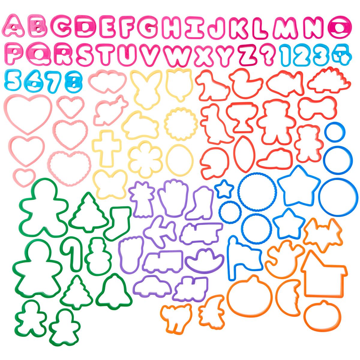 Udstikker Sæt - 101 Cookie Cutters