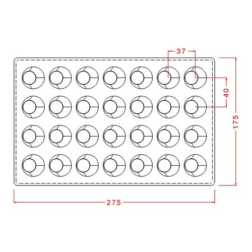 Chokoladeform - 638