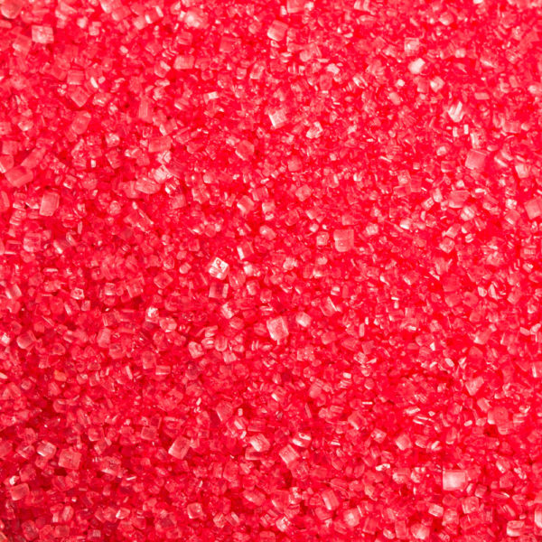 Sukker/Glitter Krymmel - Rød 100g