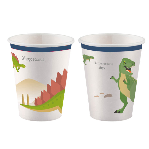 Dinosaur Papkrus - 8 stk.