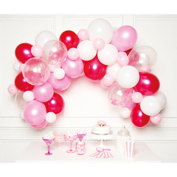 DIY Ballon Guirlande - Lyserød
