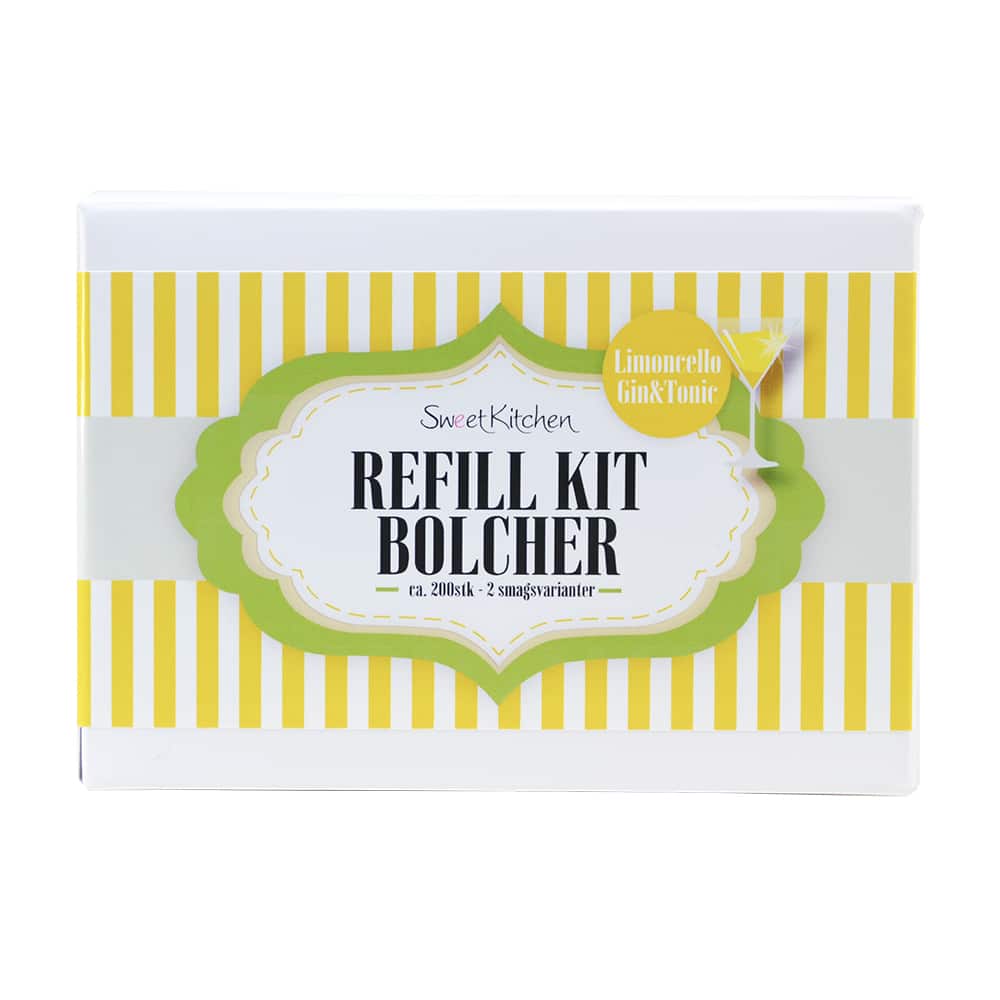 Refill Bolsjesæt - Limoncello/Gin&Tonic