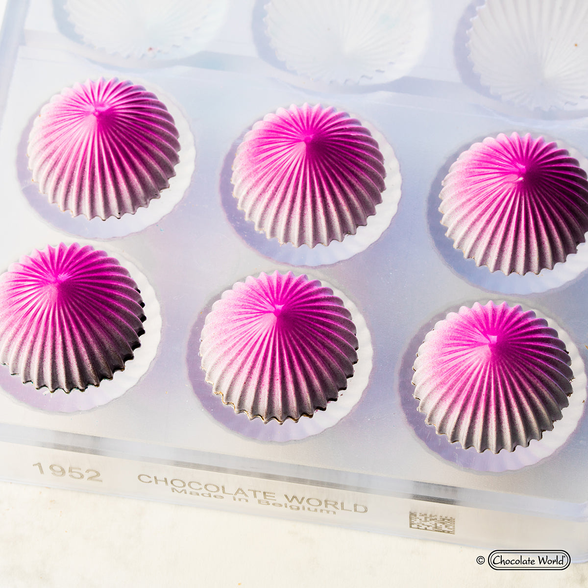 Chokoladeform Half Sphere Pleated - CW1952