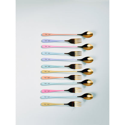 Gafler med øjne 6 stk. - 15,7 cm