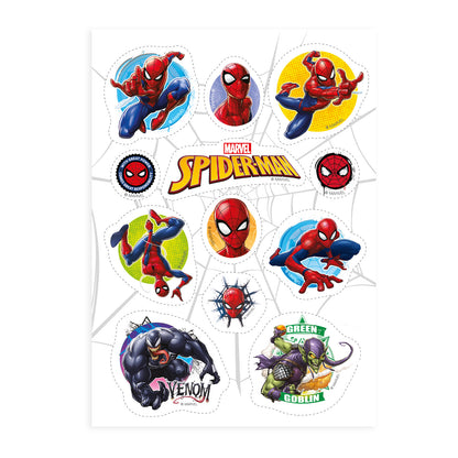 Kageprint Spiderman - Silhuetter