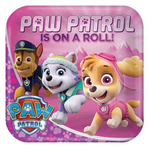 Paw Patrol Paptallerken - 8 stk.