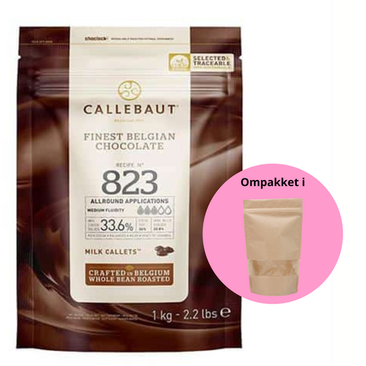 Callebaut 823 Lys Chokolade - 1kg