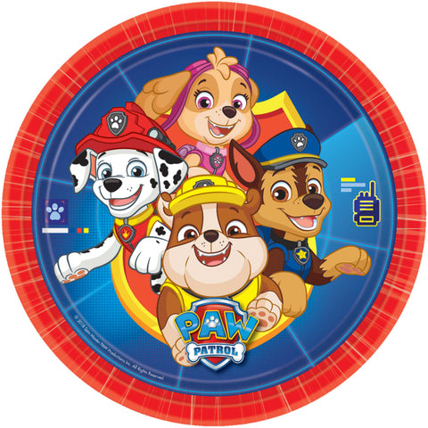 Paw Patrol Paptallerken - 8 stk.