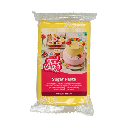 Fondant 250g - Gul