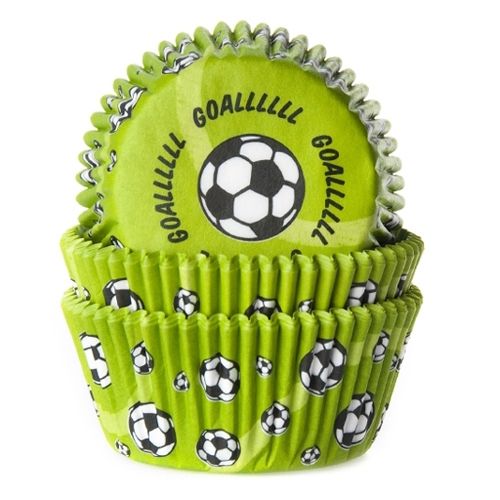 Muffinsforme Fodbold - 50 stk.