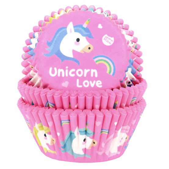 Muffinsforme Unicorn - 50 stk.