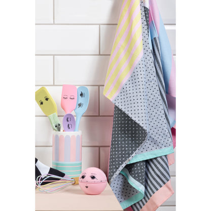 Viskestykke med striber - 50x70 cm